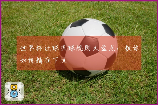 世界杯让球买球规则大盘点，教你如何精准下注