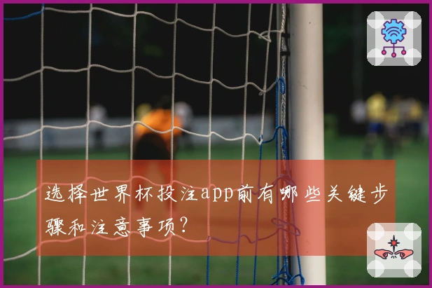 选择世界杯投注app前有哪些关键步骤和注意事项？